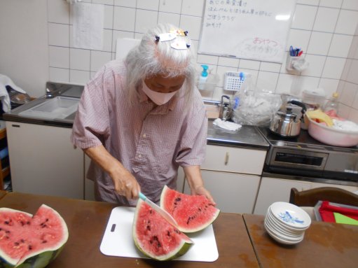 夏と言えばスイカ