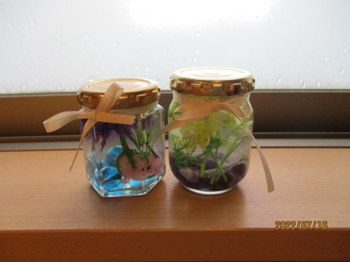ハーバリウムを作ってみました！