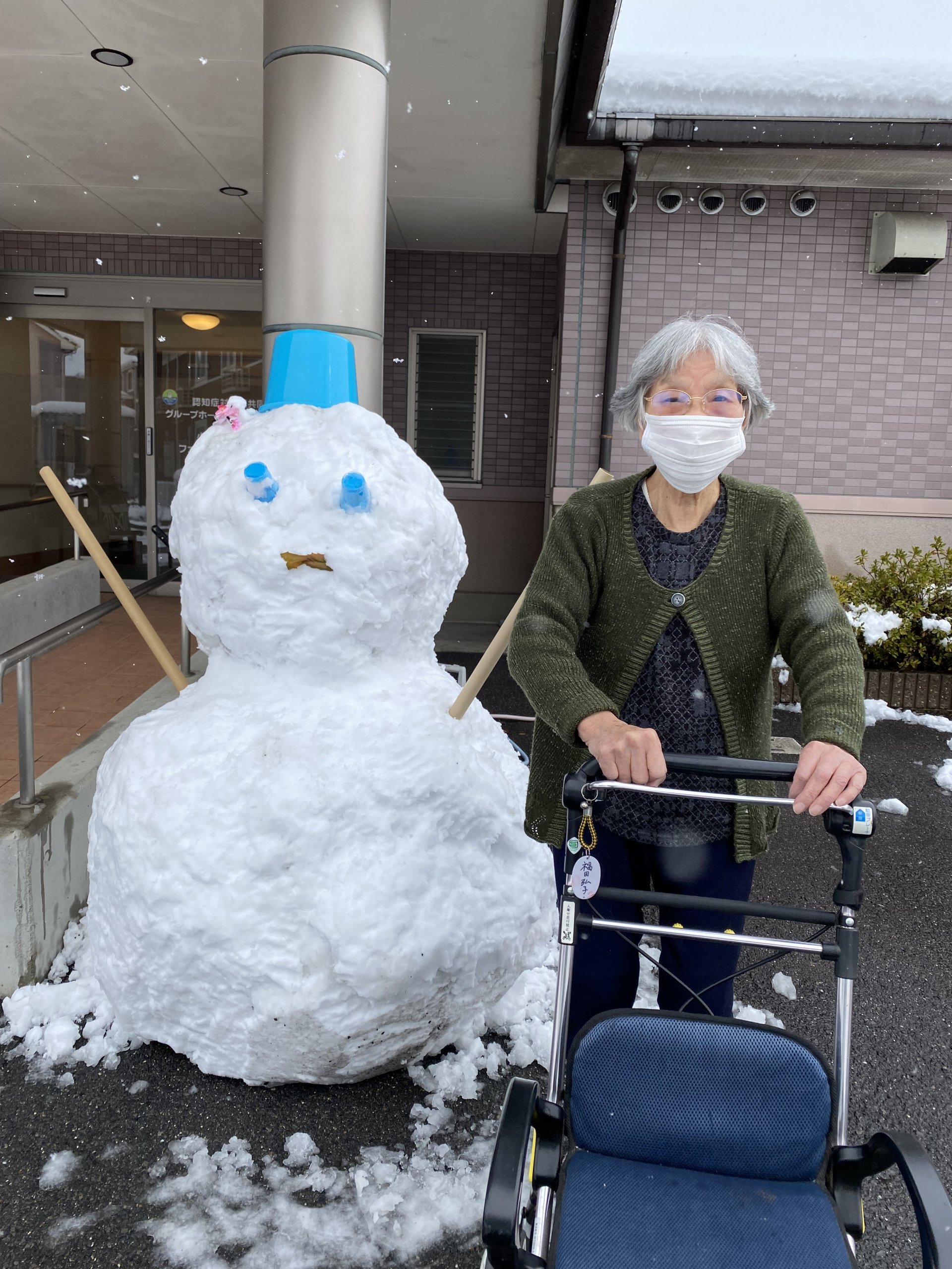 大雪❄で雪だるま⛄ ｜和光会グループ介護事業部のブログ