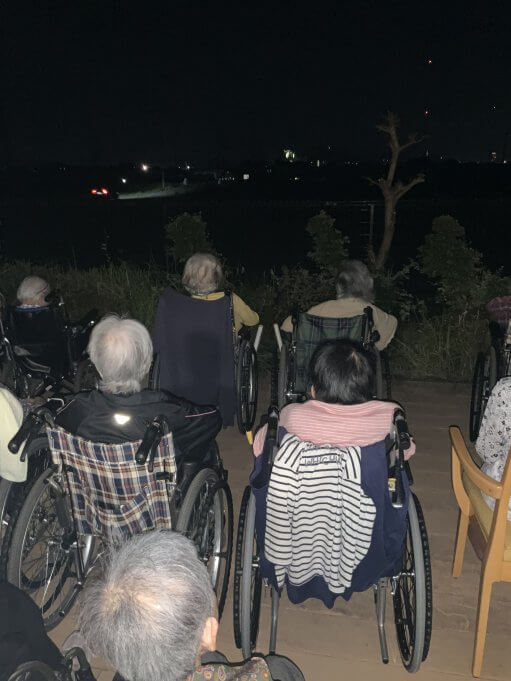 花火鑑賞会