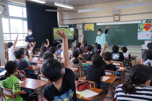 島小学校で福祉について熱く語ってきました♪