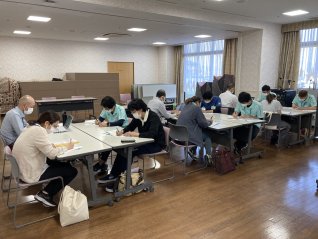 新しい研修がスタートしました